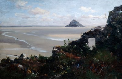 Mont Saint Michel by Emmanuel Lansyer