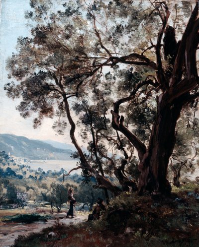 Roquebrune by Emmanuel Lansyer