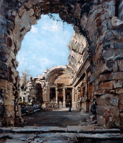 The Temple of Diana by Emmanuel Lansyer