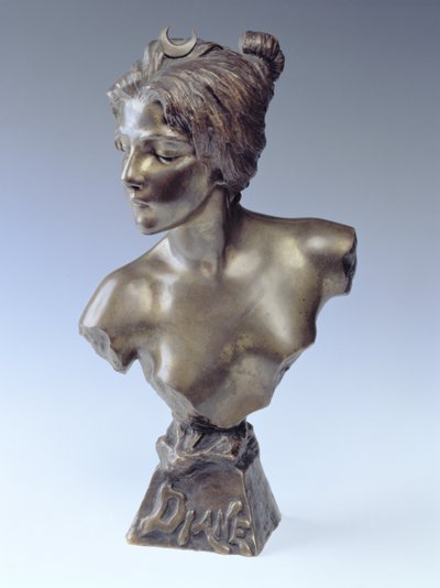 Bust of Diana, c.1910 by Emmanuel Villanis