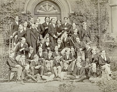 A House Photograph at Eton College, 1870s by English Photographer