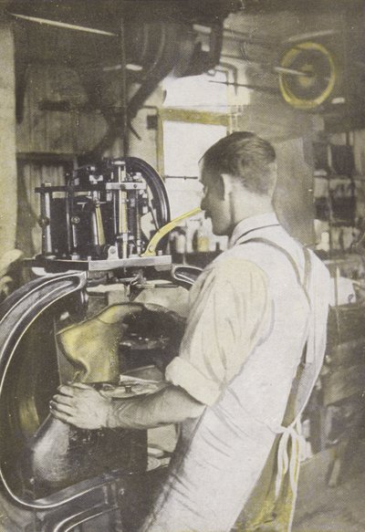 A Shoemaker by English Photographer