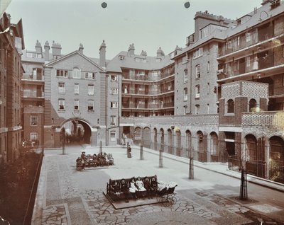 Bourne Estate: Laney Buildings, London by English Photographer