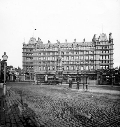 Charing Cross Station Hotel, c.1890 by English Photographer