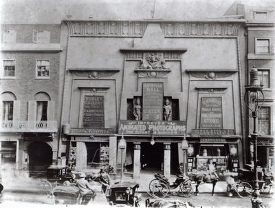 Egyptian Hall, Piccadilly 1895 by English Photographer