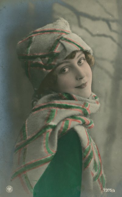 Glamour Postcard by English Photographer