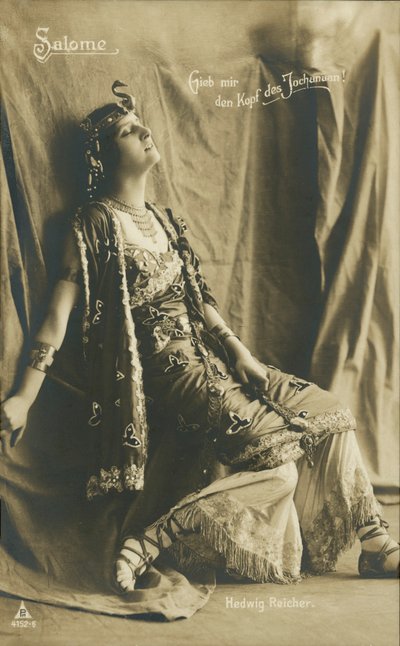 Hedwiga Reicher, German actress by English Photographer