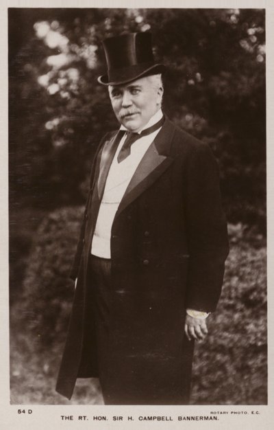 Henry Campbell-Bannerman by English Photographer