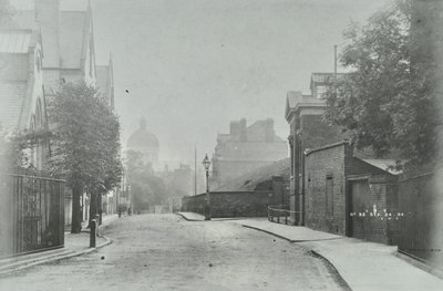 Highgate Archway: Western Approach, 1896 by English Photographer