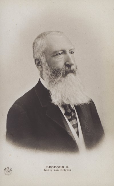 King Leopold II Of Belgium by English Photographer