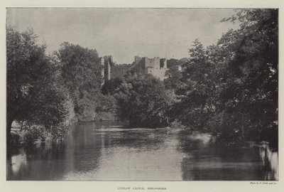 Ludlow Castle, Shropshire by English Photographer