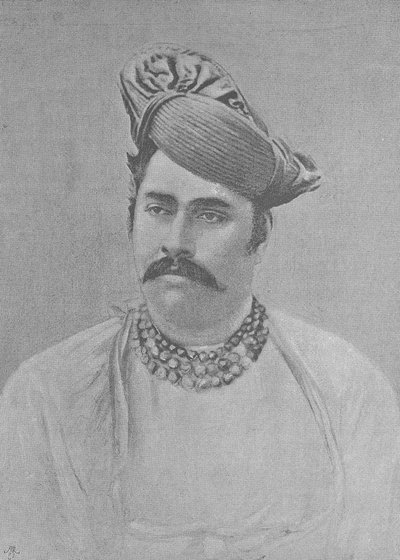 Maharaja Shivaji Rao Holkar of Indore by English Photographer