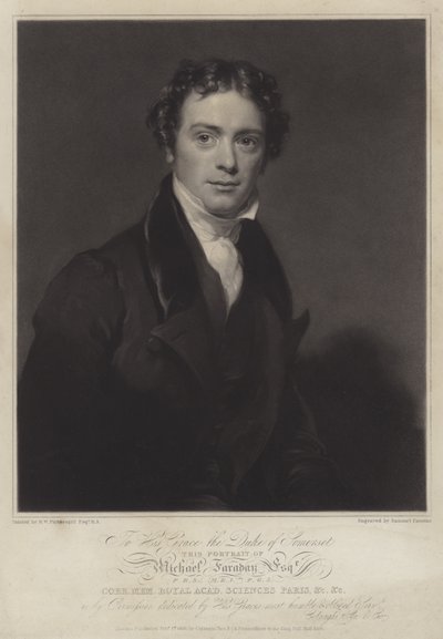 Michael Faraday, English physicist and chemist by English Photographer