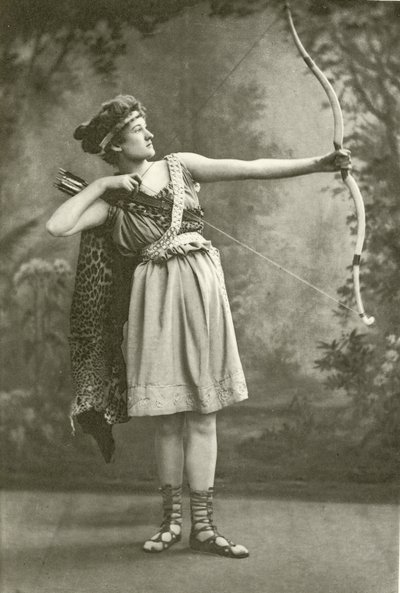 Miss Marion Grey as Hippolyta by English Photographer