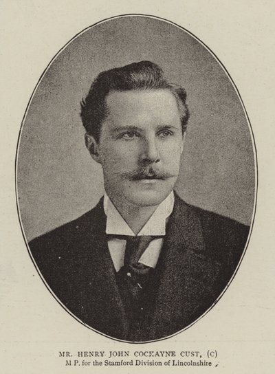 Mr Henry John Cockayne Cust, Conservative by English Photographer