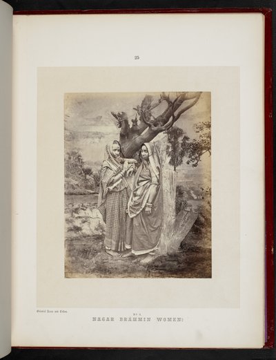 Nagar Brahman Women, Bombay by English Photographer