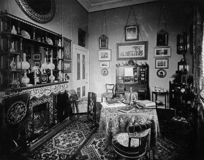 Room in the Villa Hohenlohe, Baden-Baden by English Photographer