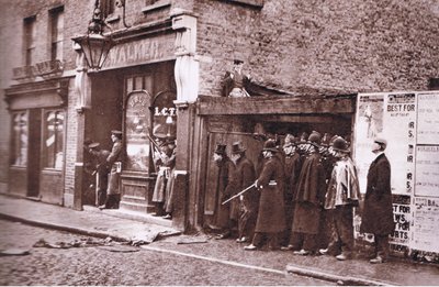 Sidney Street siege, London by English Photographer