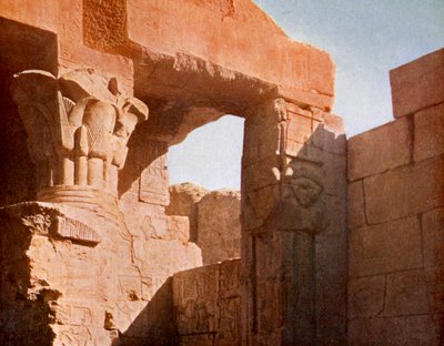 Temple at El Medina, Egypt by English Photographer