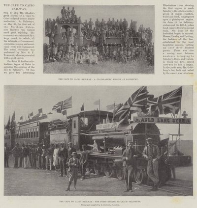 The Cape to Cairo Railway by English Photographer