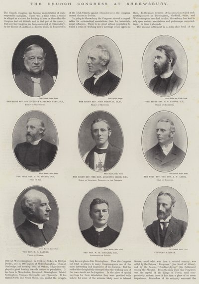 The Church Congress at Shrewsbury by English Photographer