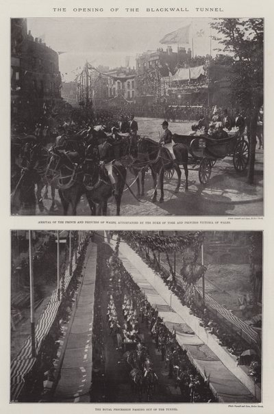 The Opening of the Blackwall Tunnel by English Photographer