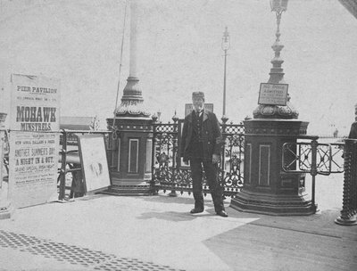 The Pier, Hastings, c.1890 by English Photographer