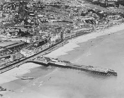 The Pier, Hastings, c.1925 by English Photographer