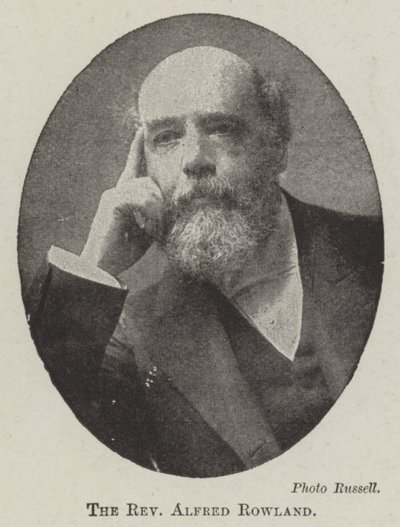 The Reverend Alfred Rowland by English Photographer