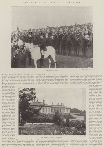 The Royal Review at Aldershot by English Photographer