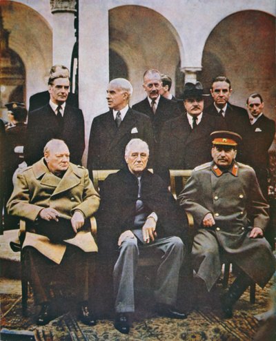The Yalta Conference, February 1945 by English Photographer