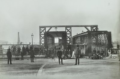 View of Woolwich Ferry, 1889 by English Photographer