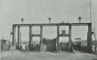 View of Woolwich Ferry, 1896 by English Photographer