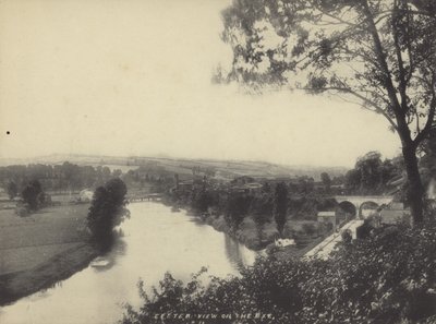 View on the River Exe, Exeter, Devon by English Photographer