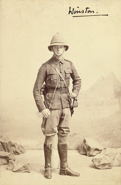 Winston S. Churchill by English Photographer