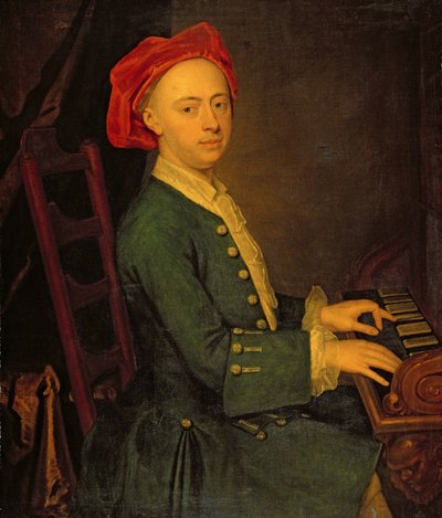 A Musician, c.1700-50 by English School