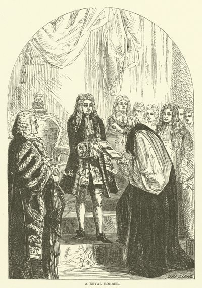 A Royal Robber by English School