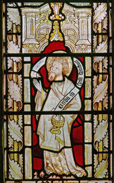 A south window depicting St Philip by English School