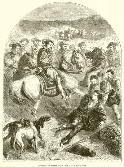 Accident to Robert Carr, the King