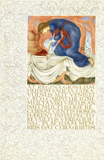 Aeneas and the Sibyl of Cumae by English School