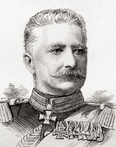 Alfred Ludwig Heinrich Karl Graf von Waldersee by English School