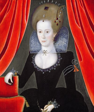 An Unknown Lady, c.1610 by English School