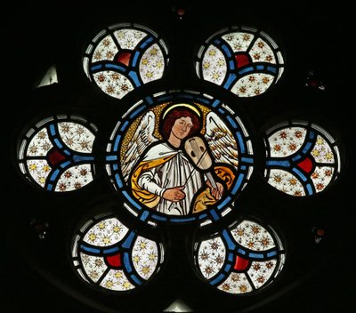 Angel with Viol by English School