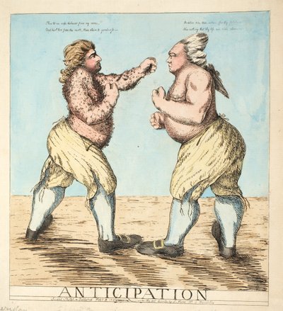 Anticipation, pub. 1784 by English School