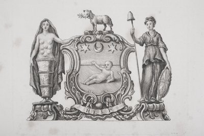 Arms of the Foundling Hospital by English School