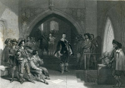 Arrest of Lord Strafford by English School