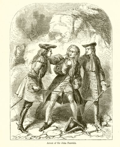 Arrest of Sir John Fenwick by English School