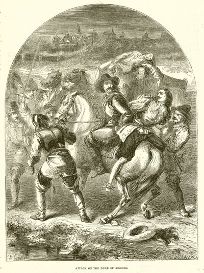 Attack on the Duke of Ormond by English School