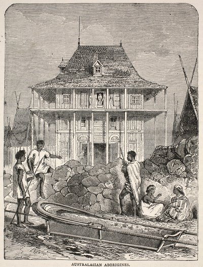 Australian Aborigines by English School