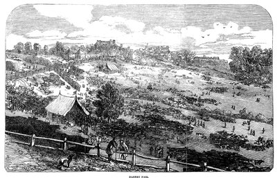 Barnet Fair, 1849 by English School